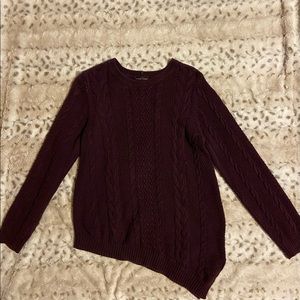 Jeanne Pierre, a-symmetrical sweater